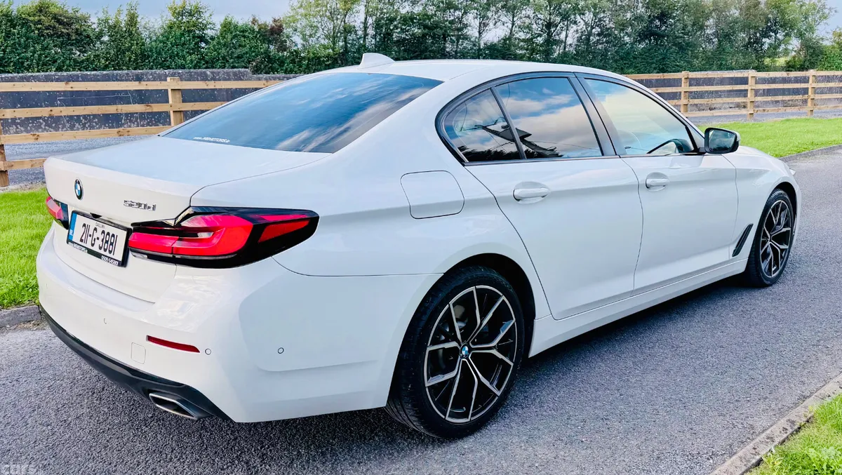 BMW 5-Series Saloon, Diesel, 2021, White