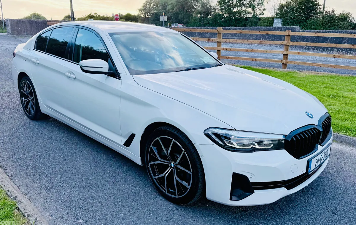 BMW 5-Series Saloon, Diesel, 2021, White