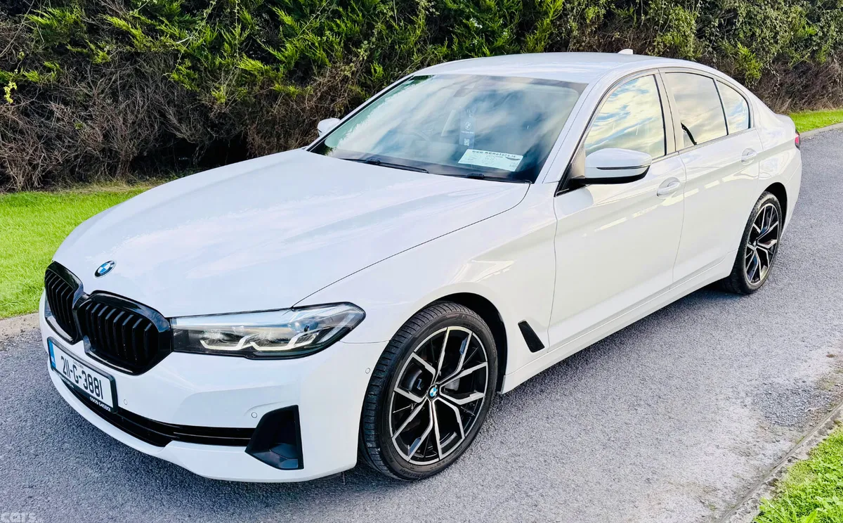 BMW 5-Series Saloon, Diesel, 2021, White