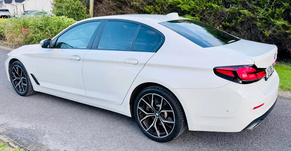 BMW 5-Series Saloon, Diesel, 2021, White