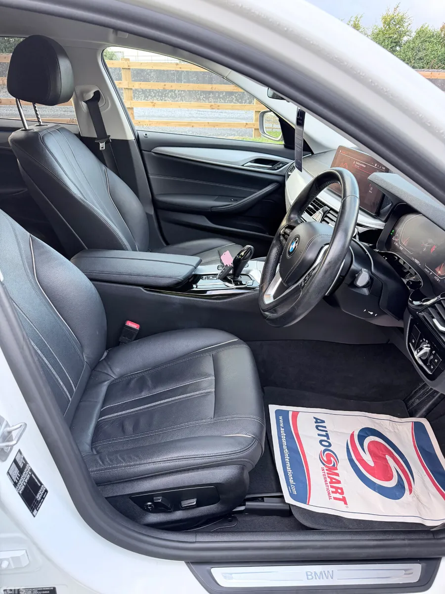 BMW 5-Series Saloon, Diesel, 2021, White