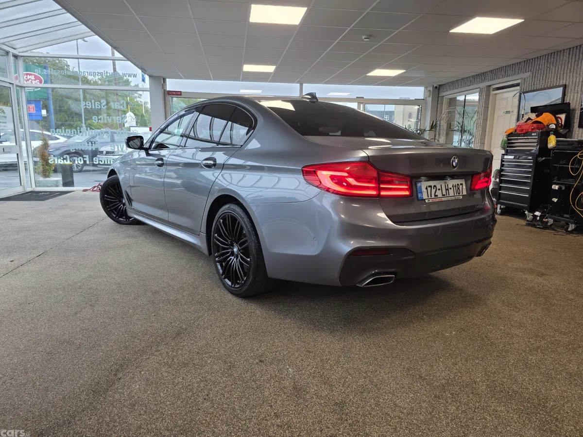 BMW 5-Series Saloon, Diesel, 2017, Blue