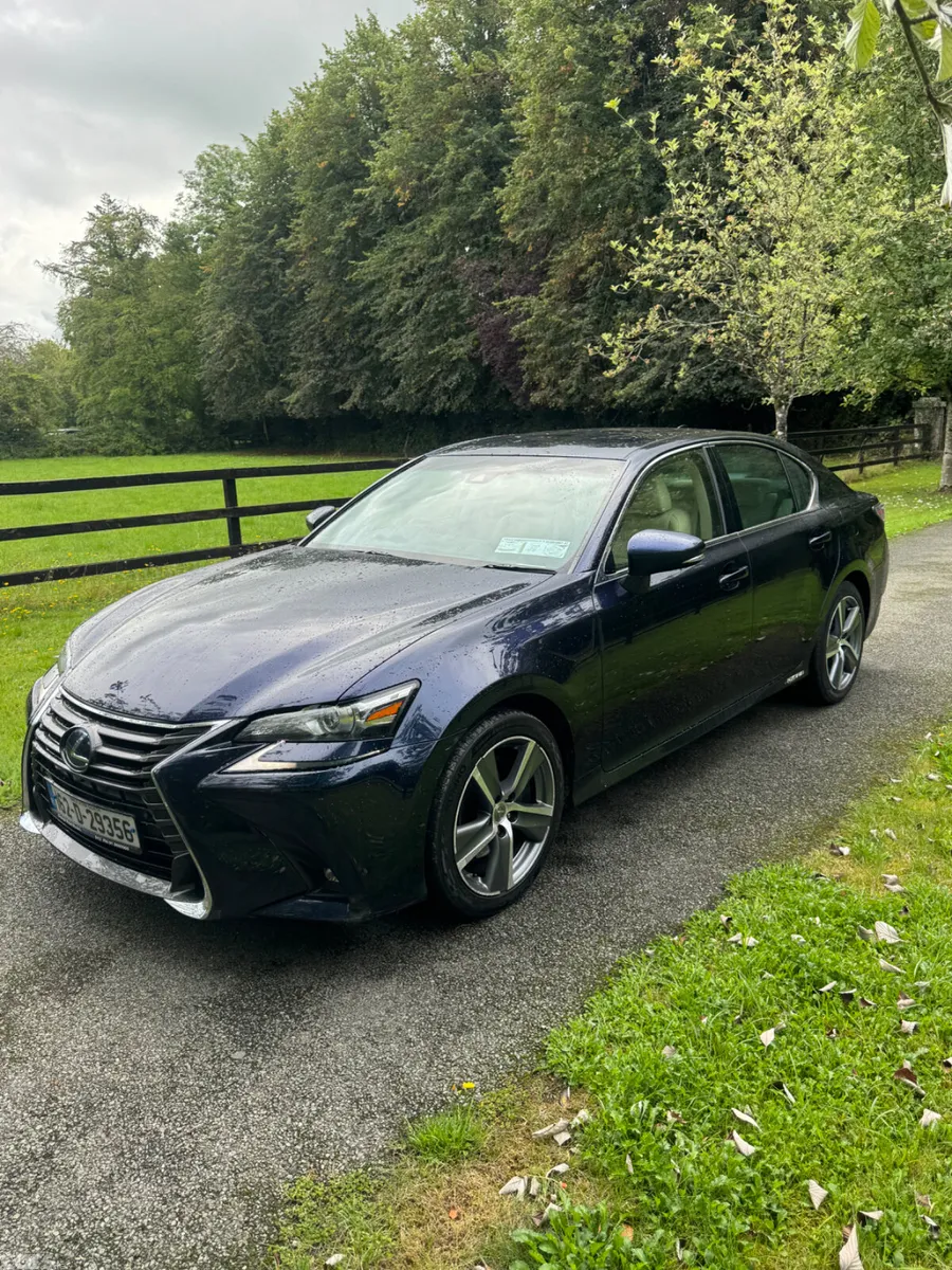 Lexus GS Saloon, Petrol Hybrid, 2016, Blue