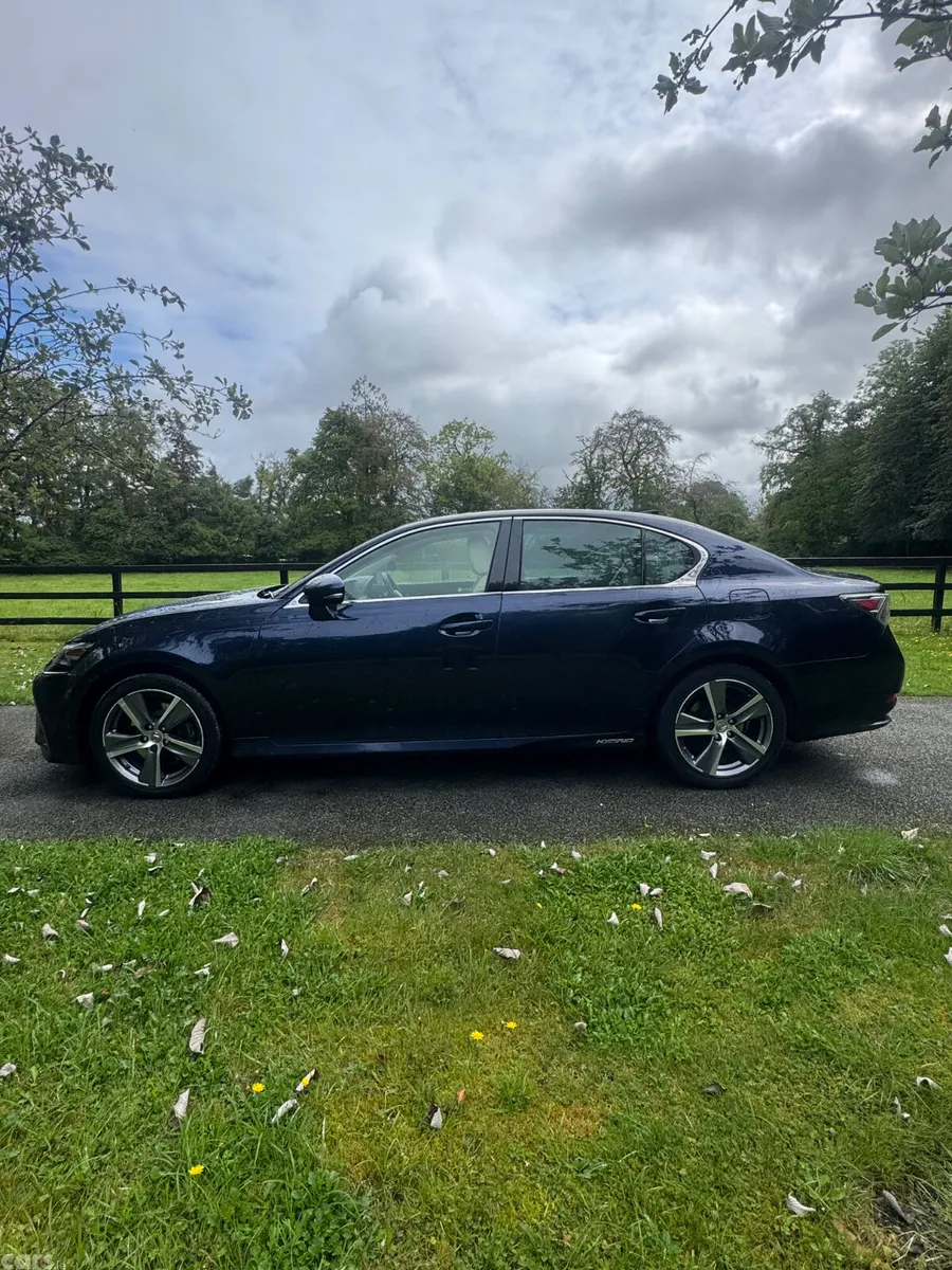 Lexus GS Saloon, Petrol Hybrid, 2016, Blue