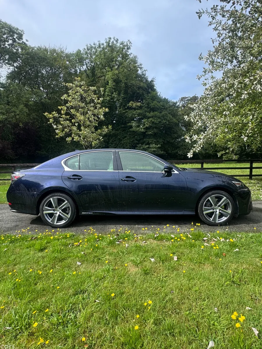 Lexus GS Saloon, Petrol Hybrid, 2016, Blue