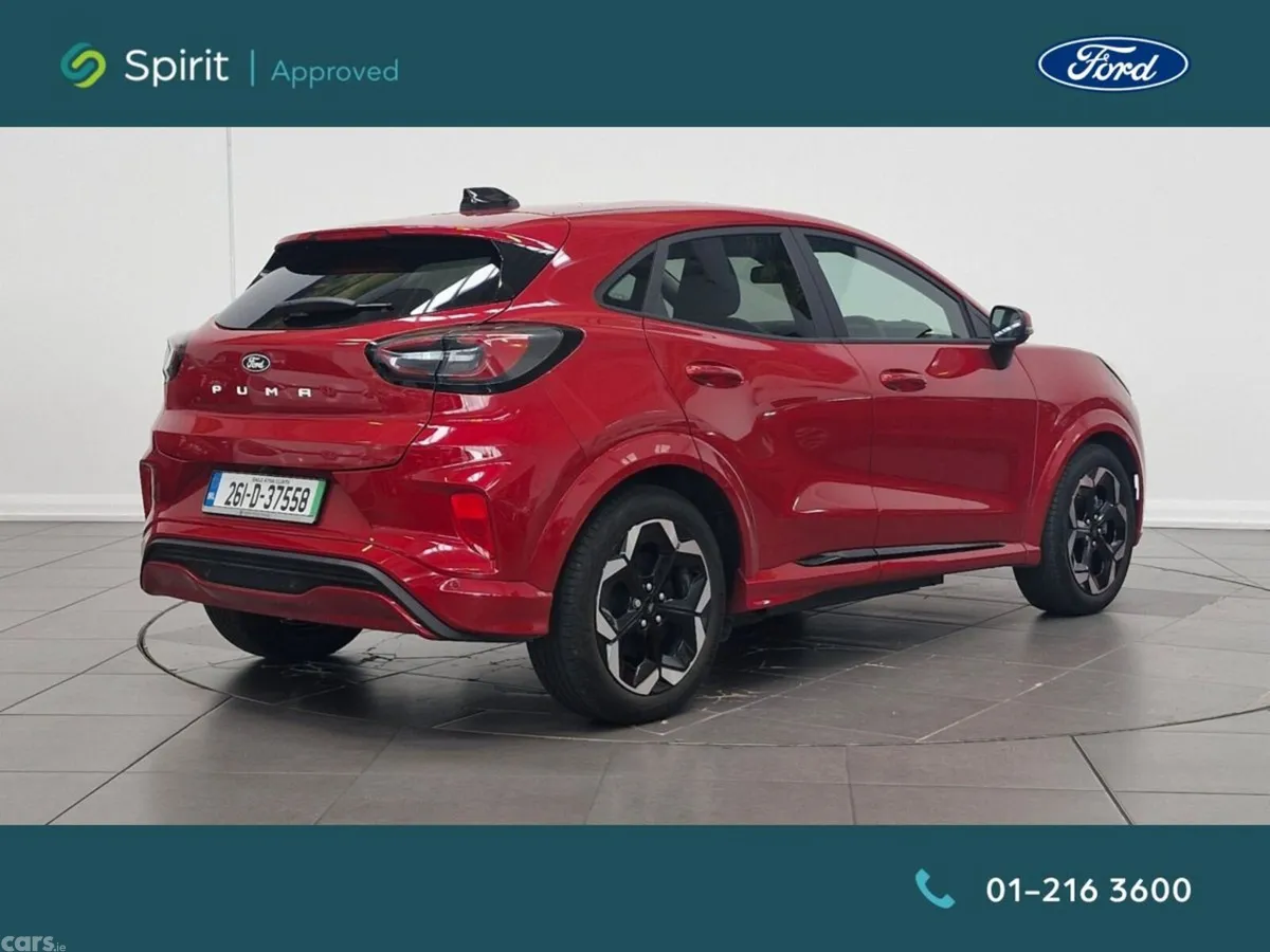 Ford Puma MPV, Electric, 2026, Red