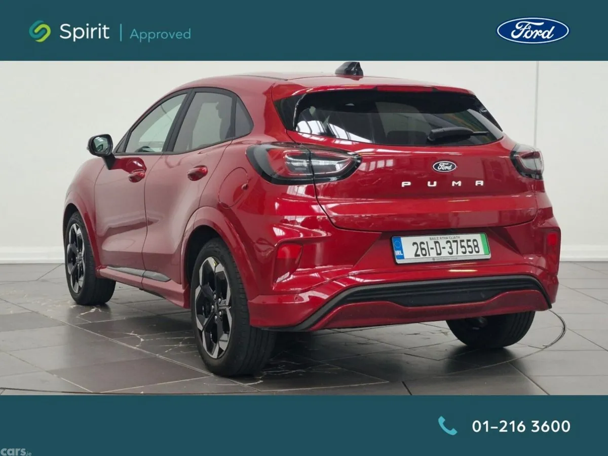 Ford Puma MPV, Electric, 2026, Red