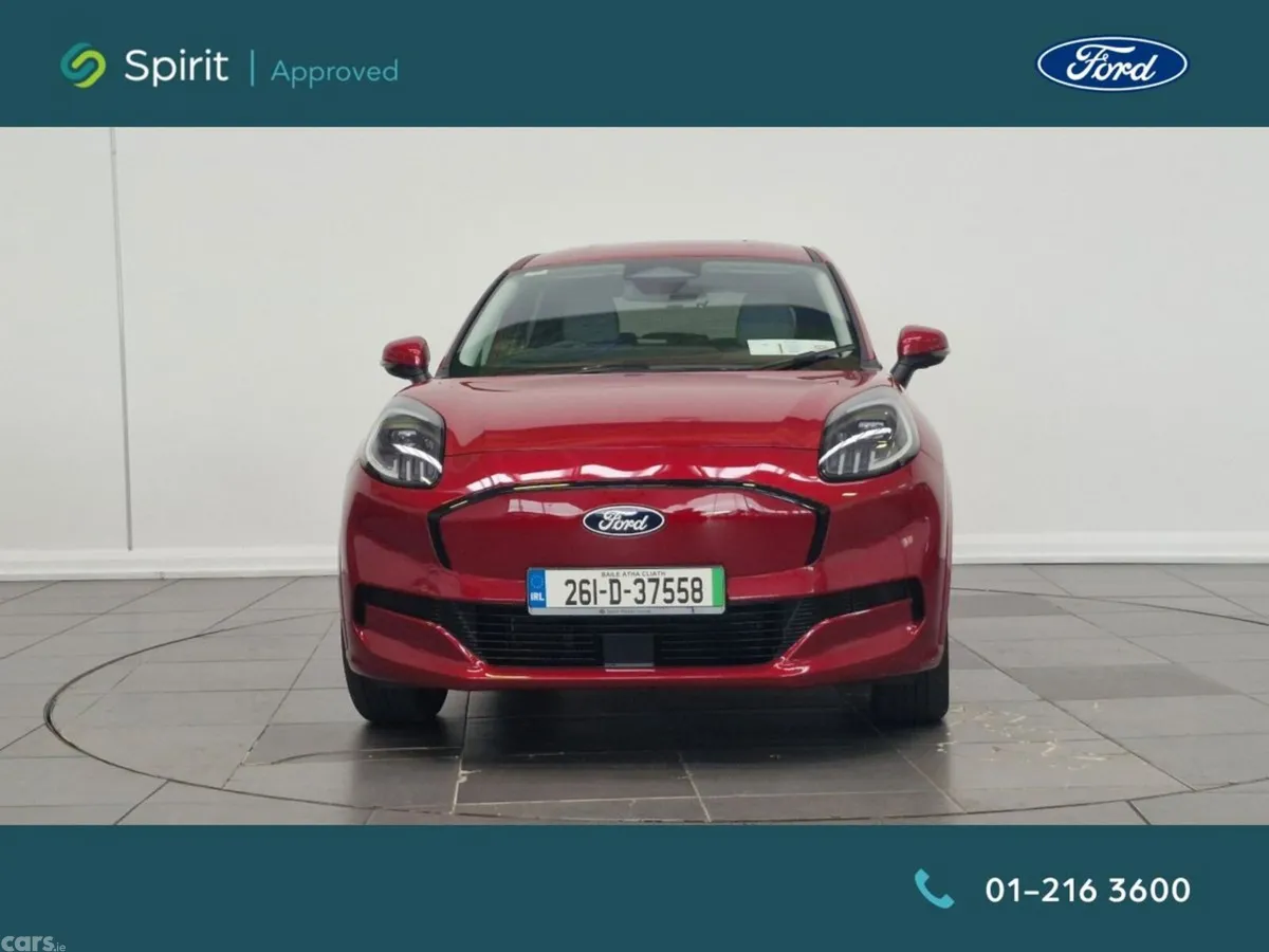 Ford Puma MPV, Electric, 2026, Red