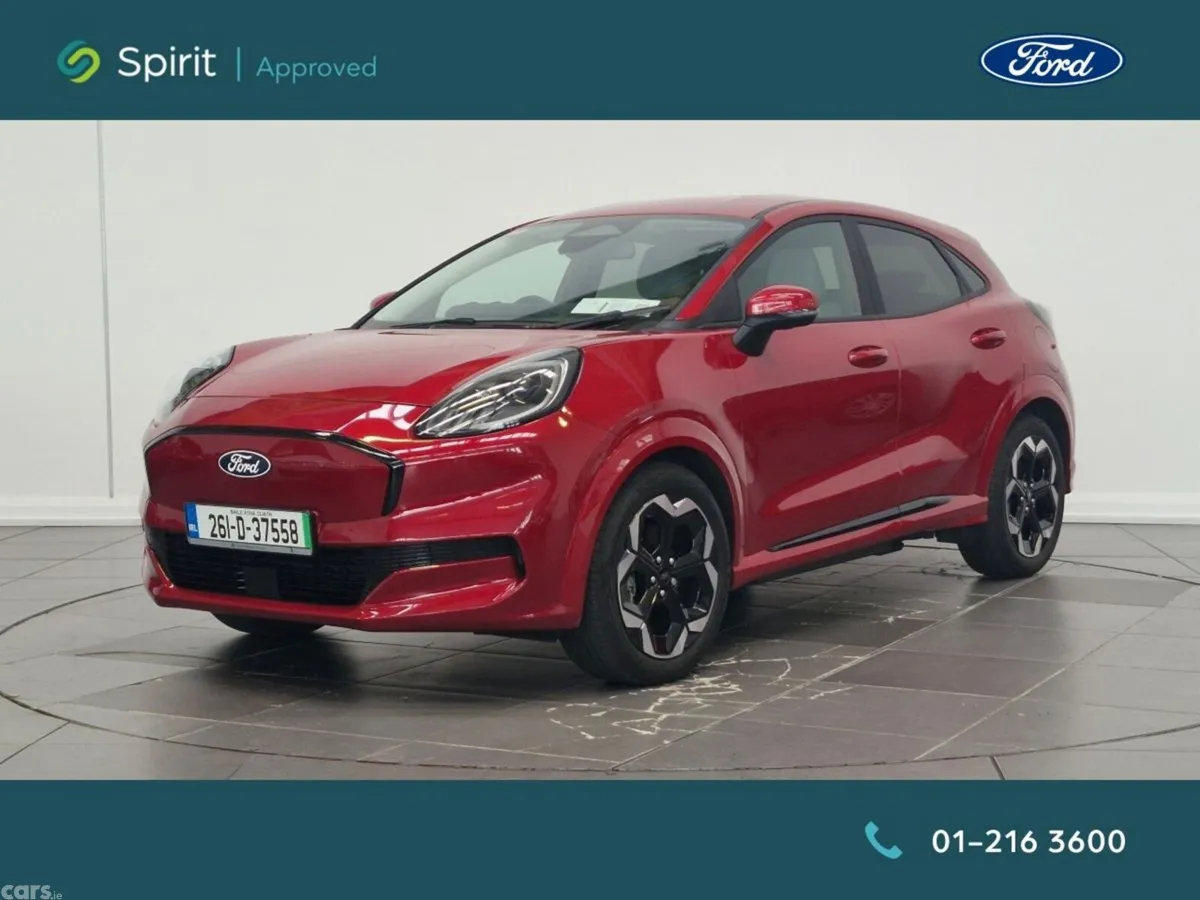 Ford Puma MPV, Electric, 2026, Red