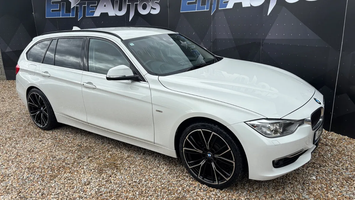 BMW 3-Series Estate, Diesel, 2015, White