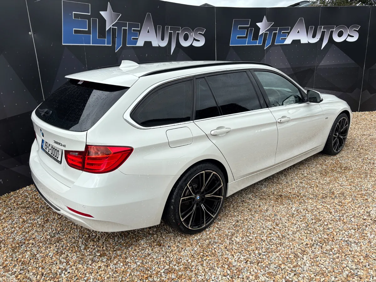 BMW 3-Series Estate, Diesel, 2015, White