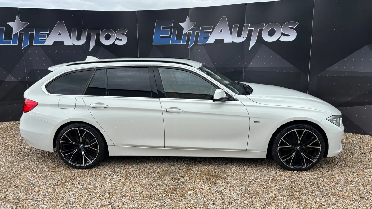 BMW 3-Series Estate, Diesel, 2015, White