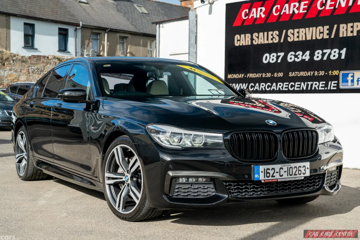 BMW 7-Series Saloon, Diesel, 2016, Black
