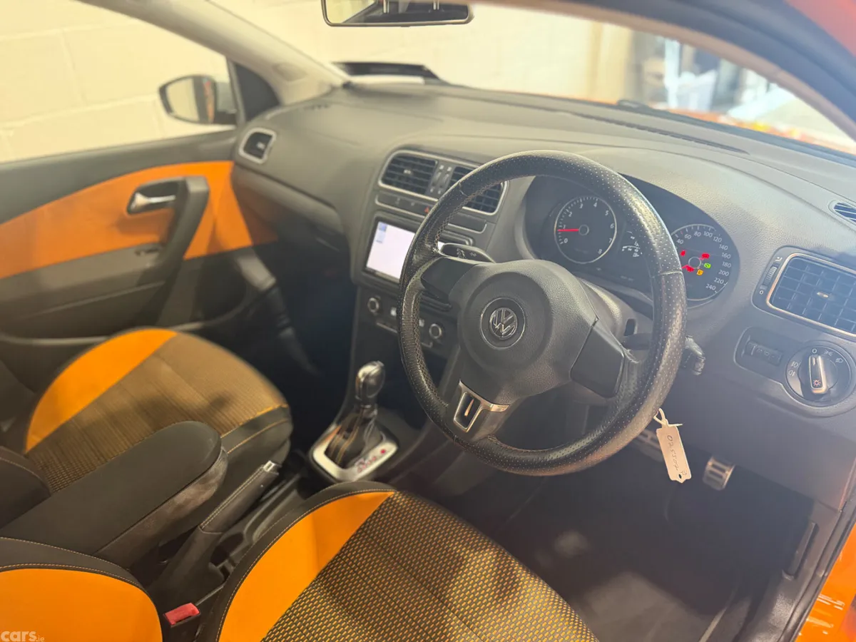 Volkswagen Polo Hatchback, Petrol, 2013, Orange