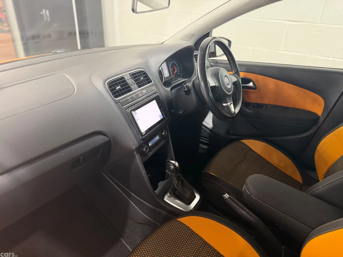 Volkswagen Polo Hatchback, Petrol, 2013, Orange