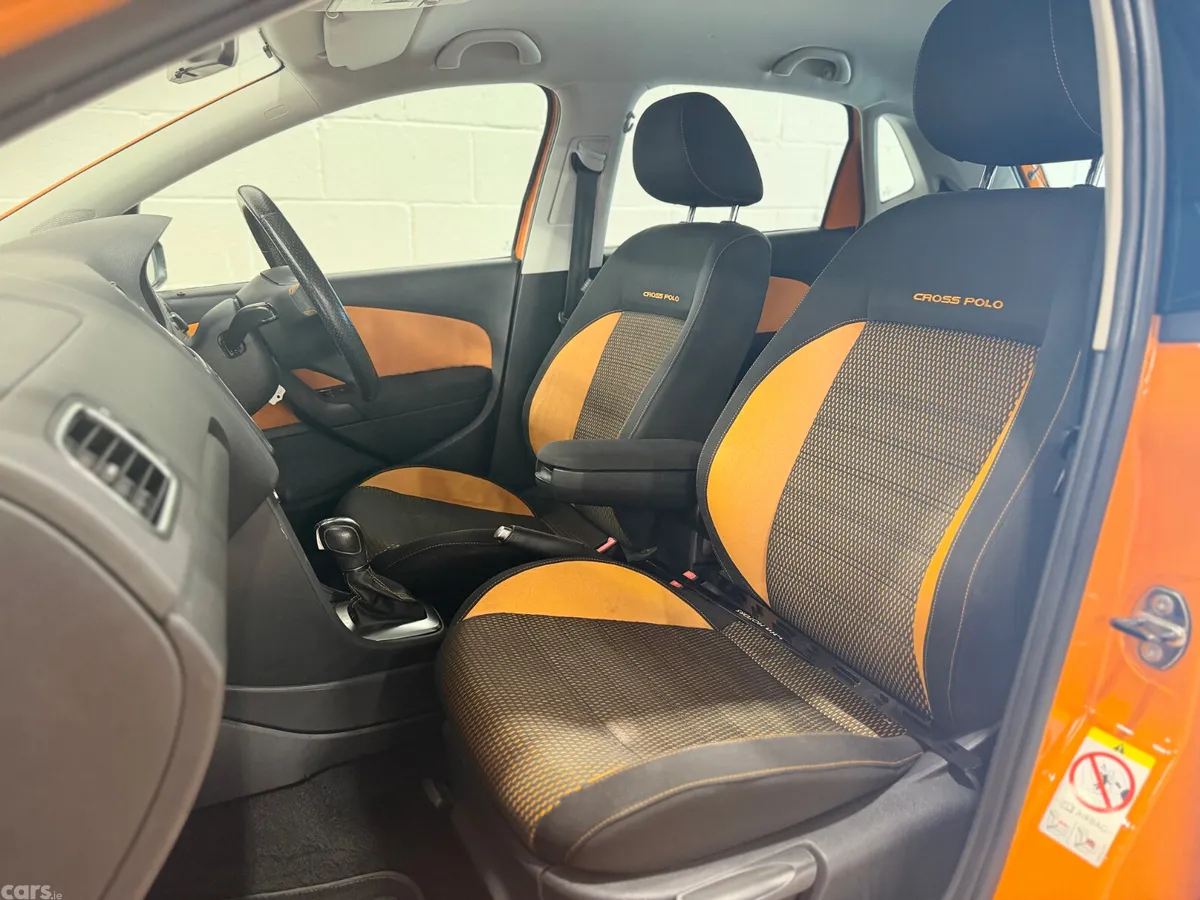 Volkswagen Polo Hatchback, Petrol, 2013, Orange