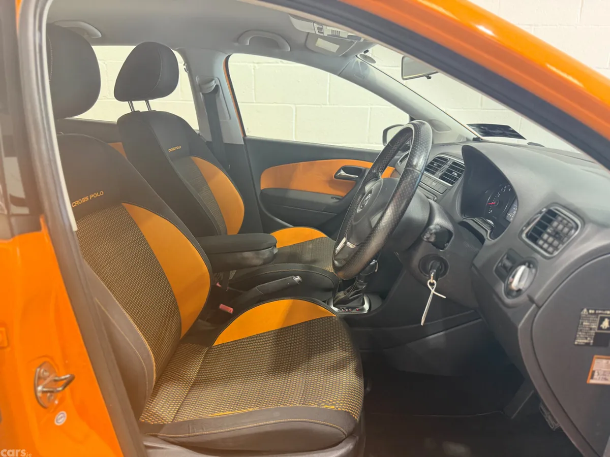 Volkswagen Polo Hatchback, Petrol, 2013, Orange