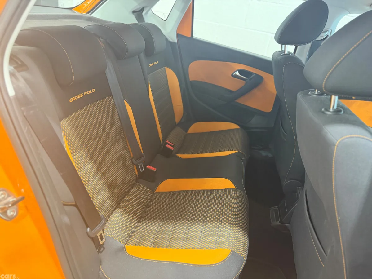 Volkswagen Polo Hatchback, Petrol, 2013, Orange