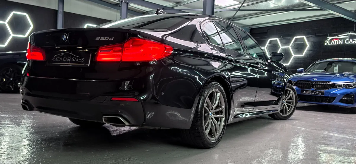 BMW 5-Series Saloon, Diesel, 2017, Black