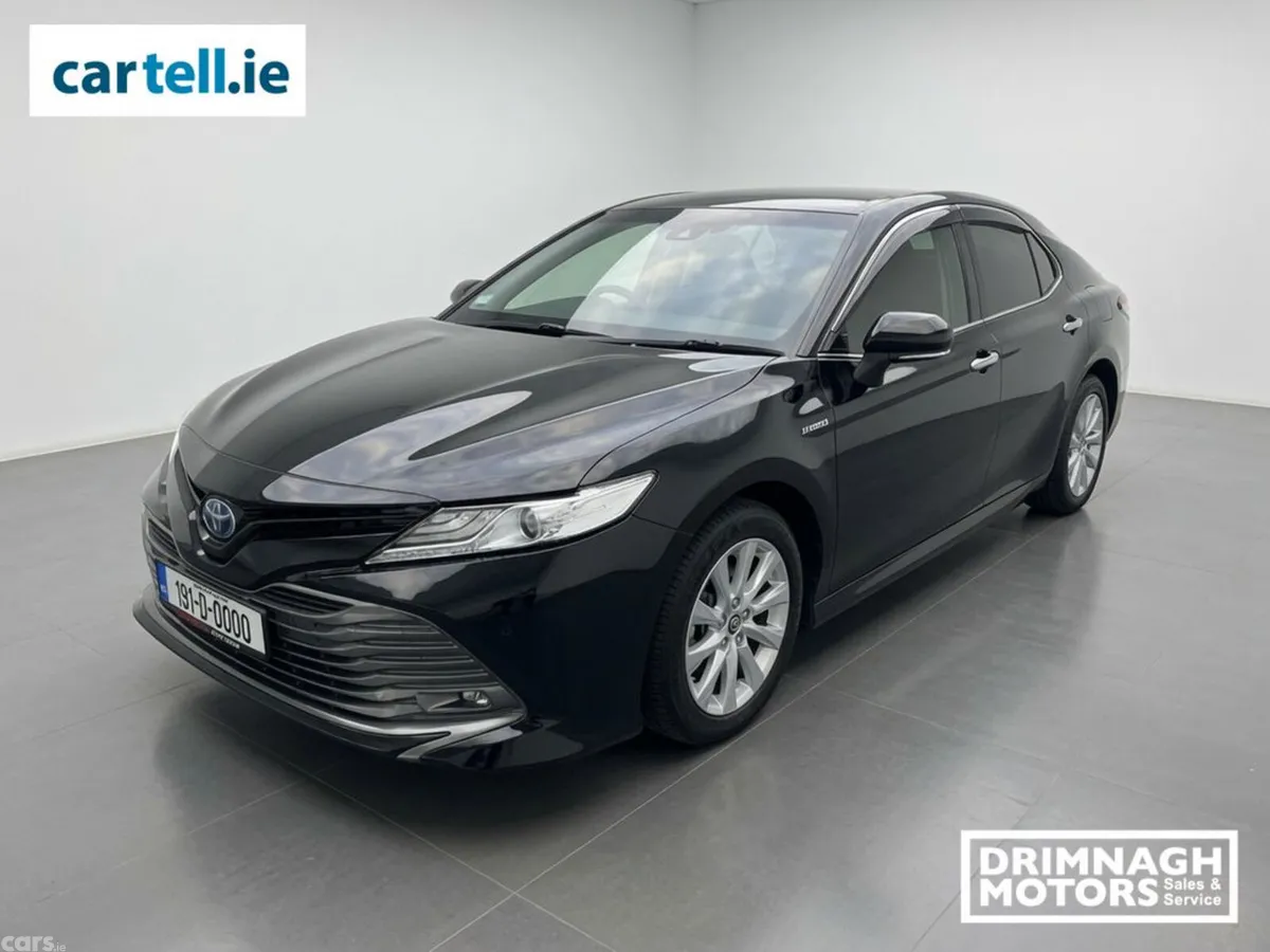 Toyota Camry Saloon, Petrol Hybrid, 2019, Black