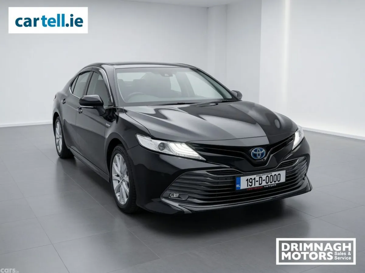 Toyota Camry Saloon, Petrol Hybrid, 2019, Black