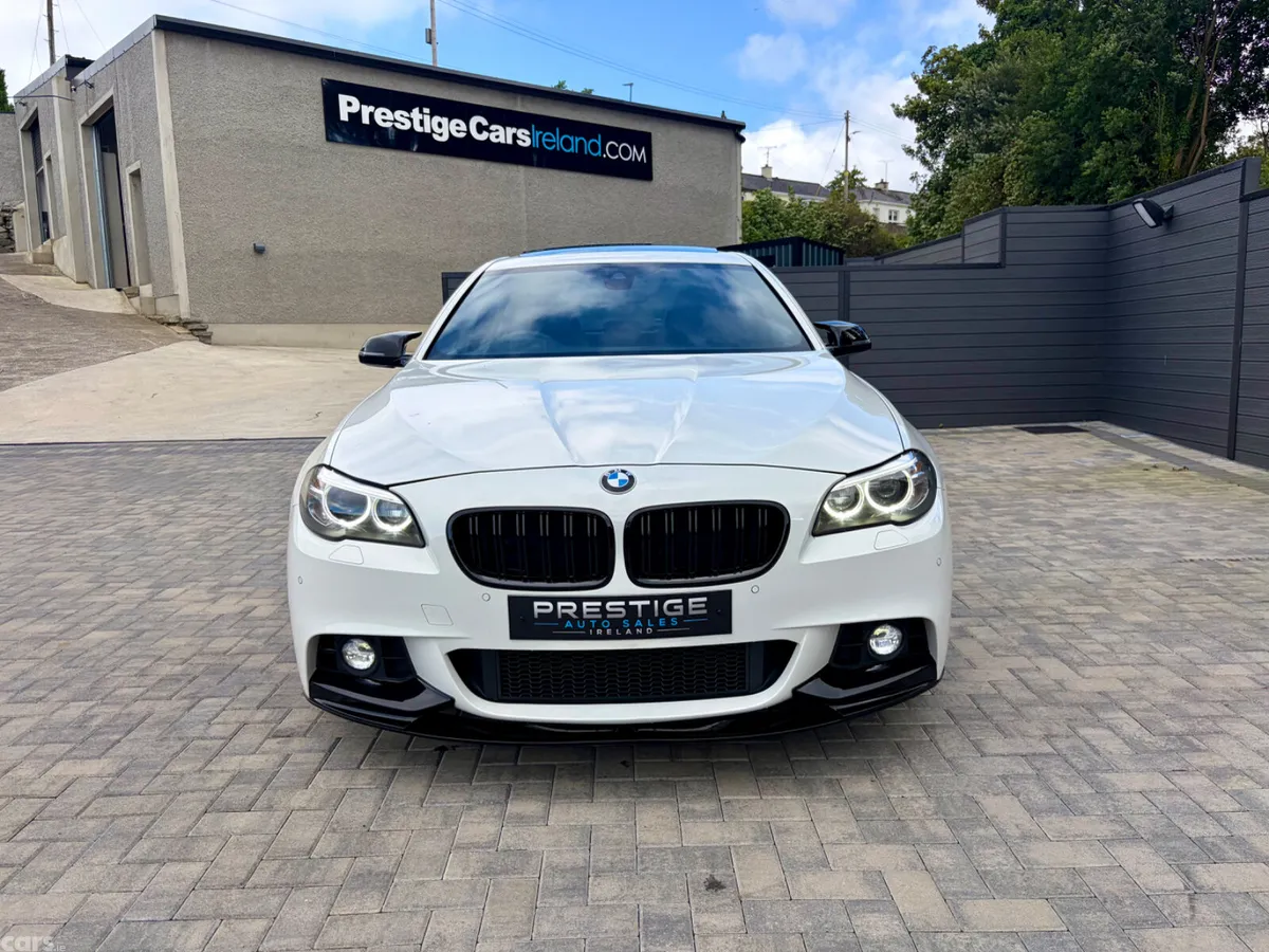 BMW 5-Series Saloon, Diesel, 2013, White