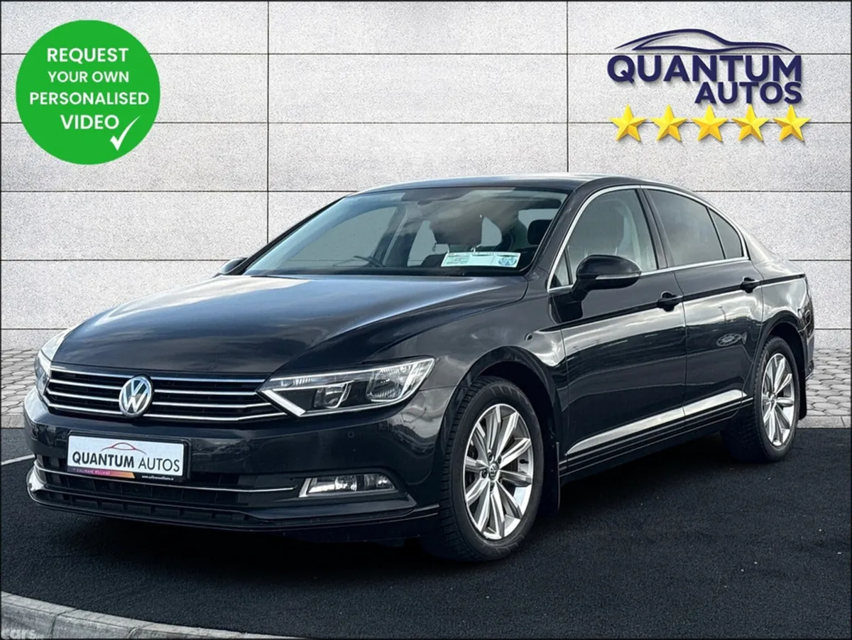Volkswagen Passat Saloon, Diesel, 2018, Black