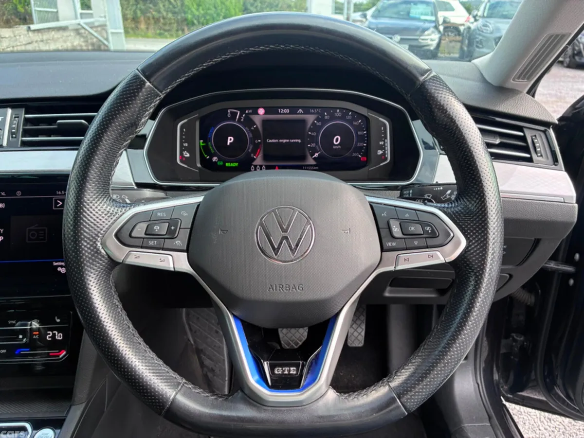 Volkswagen Passat Saloon, Petrol Plug-in Hybrid, 2021, Black