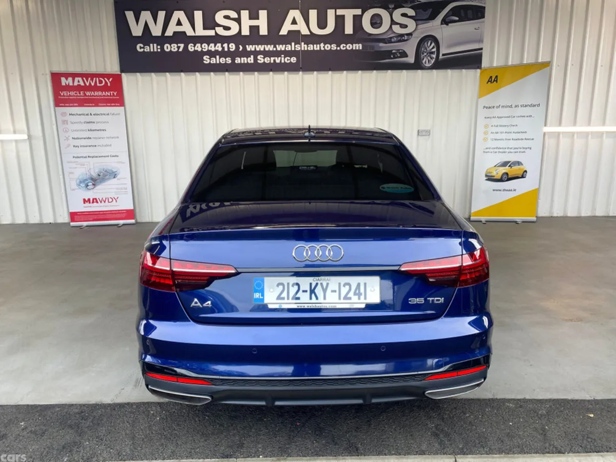 Audi A4 Saloon, Diesel, 2021, Blue