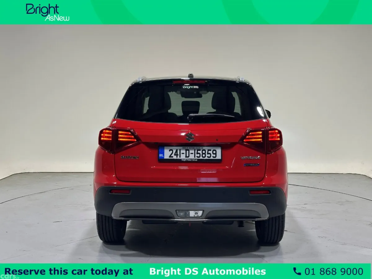 Suzuki Vitara SUV, Petrol Hybrid, 2024, Red