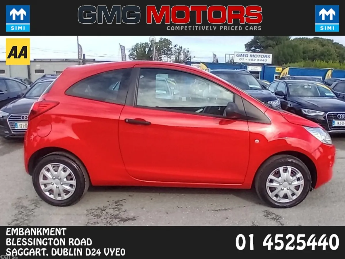 Ford KA Hatchback, Petrol, 2014, Red