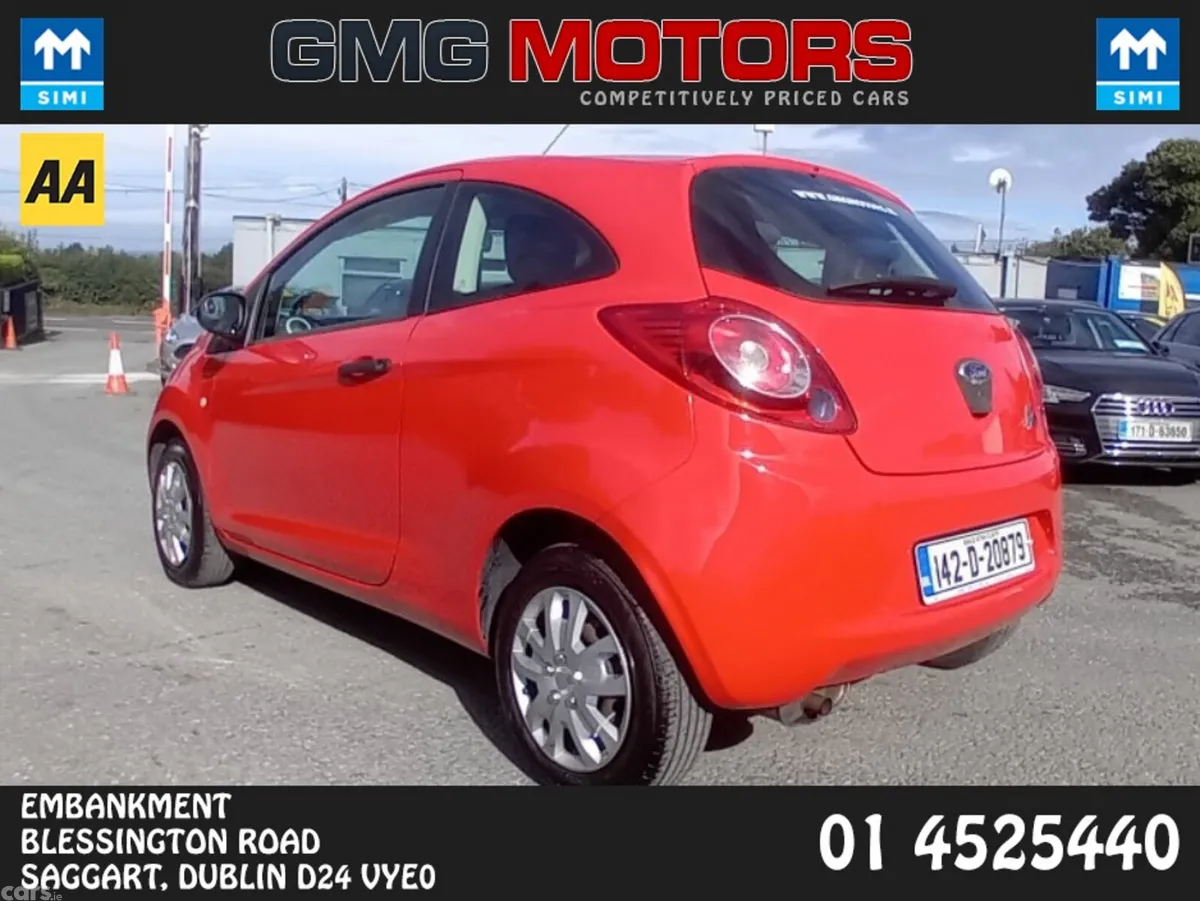 Ford KA Hatchback, Petrol, 2014, Red