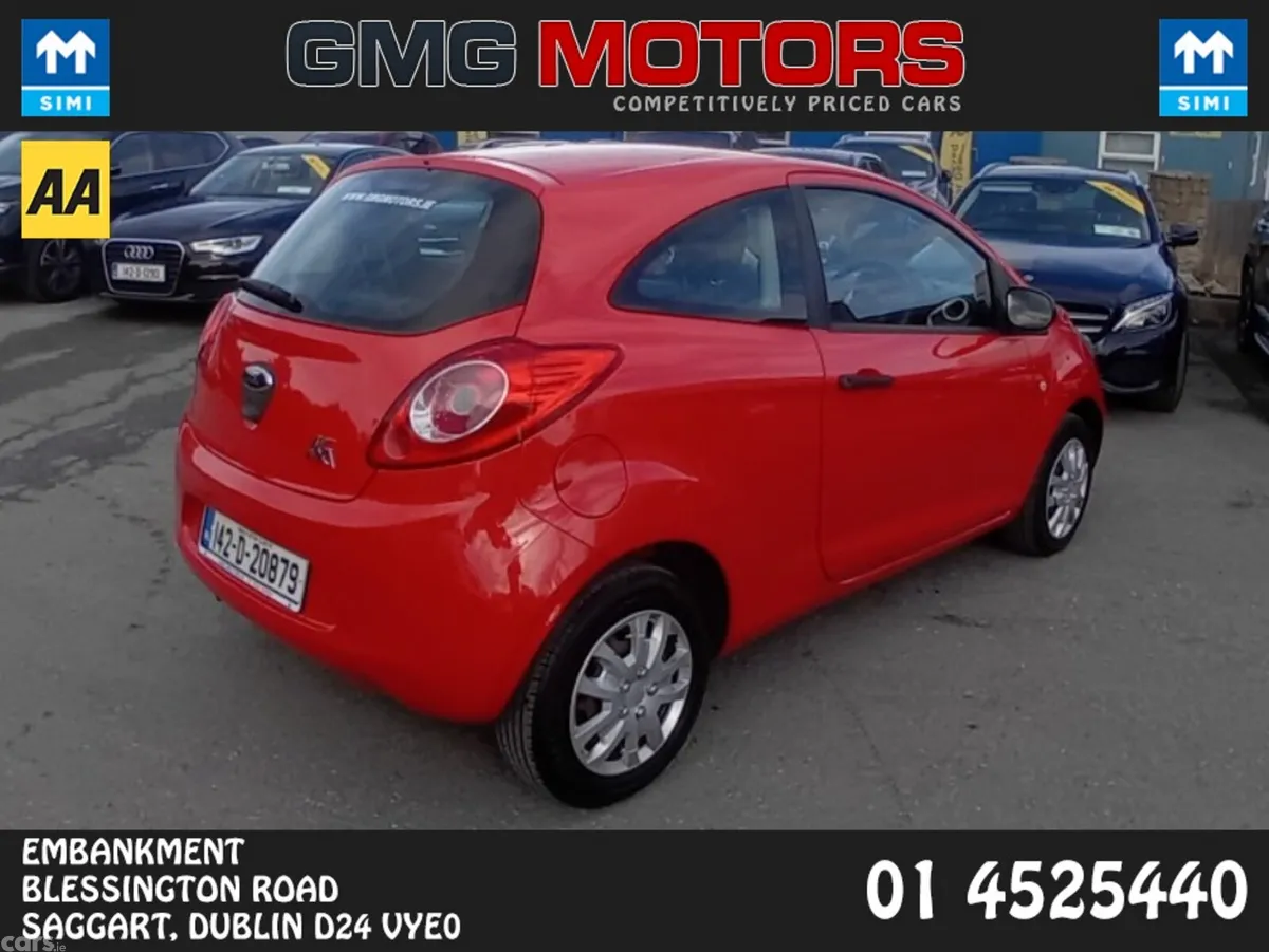 Ford KA Hatchback, Petrol, 2014, Red