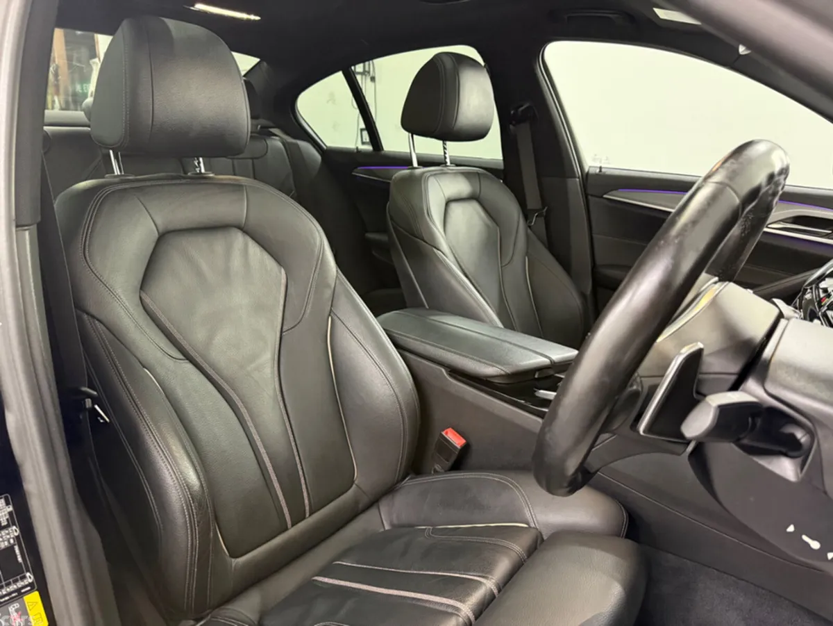 BMW 5-Series Saloon, Petrol Plug-in Hybrid, 2018, Black