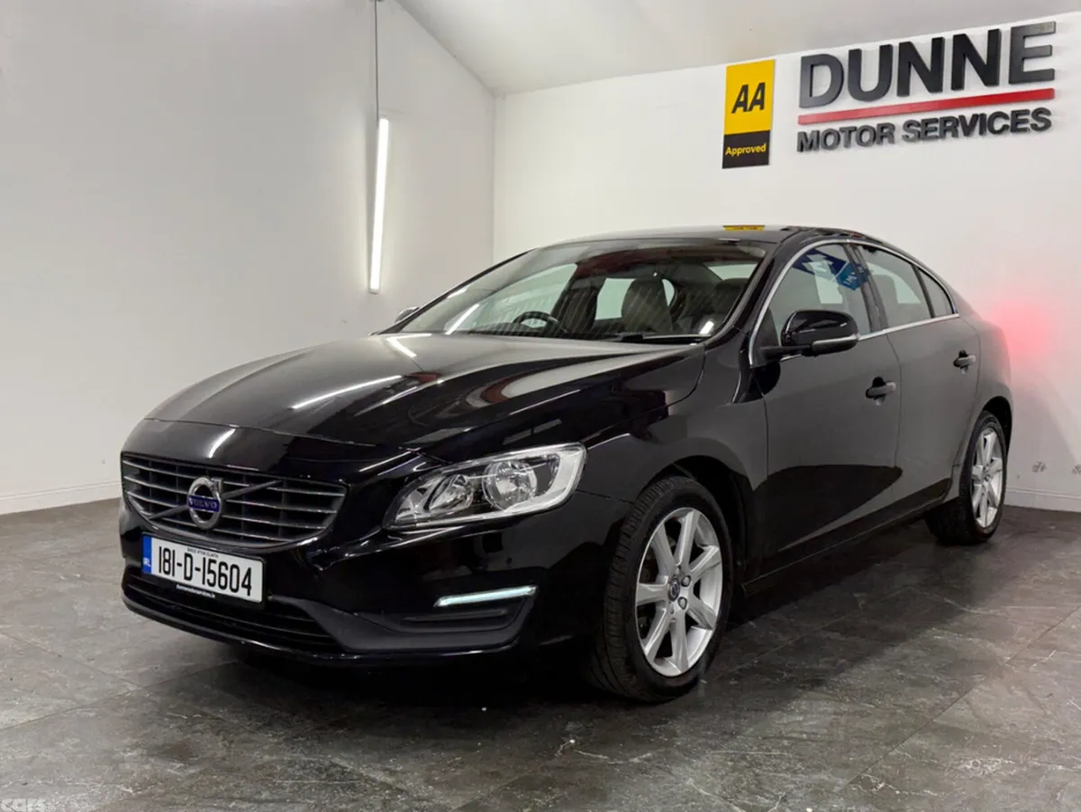 Volvo S60 Saloon, Diesel, 2018, Black