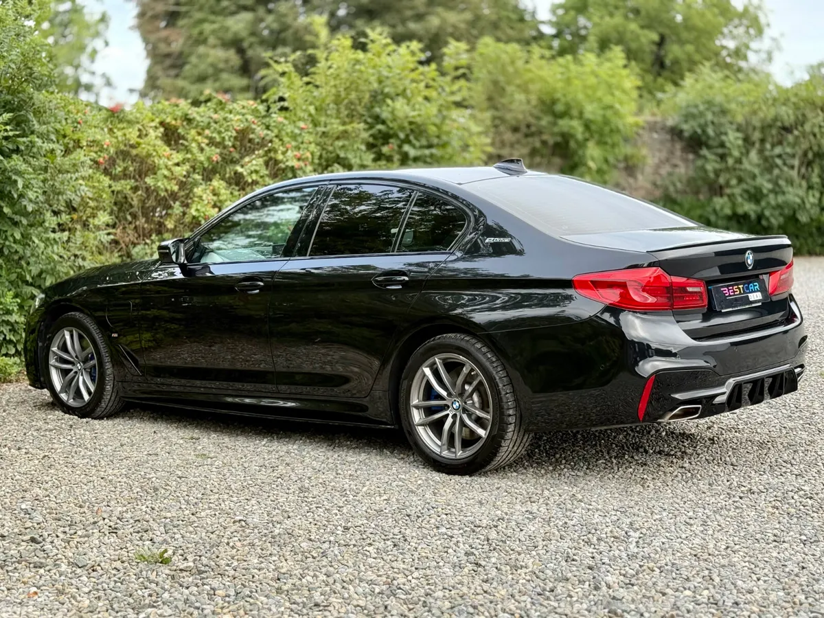 BMW 5-Series Saloon, Petrol Plug-in Hybrid, 2019, Black
