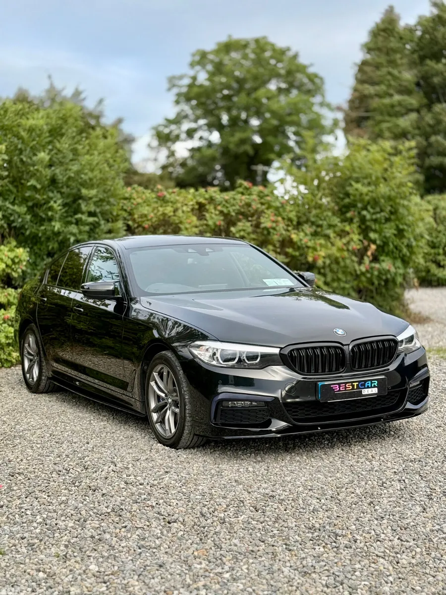 BMW 5-Series Saloon, Petrol Plug-in Hybrid, 2019, Black