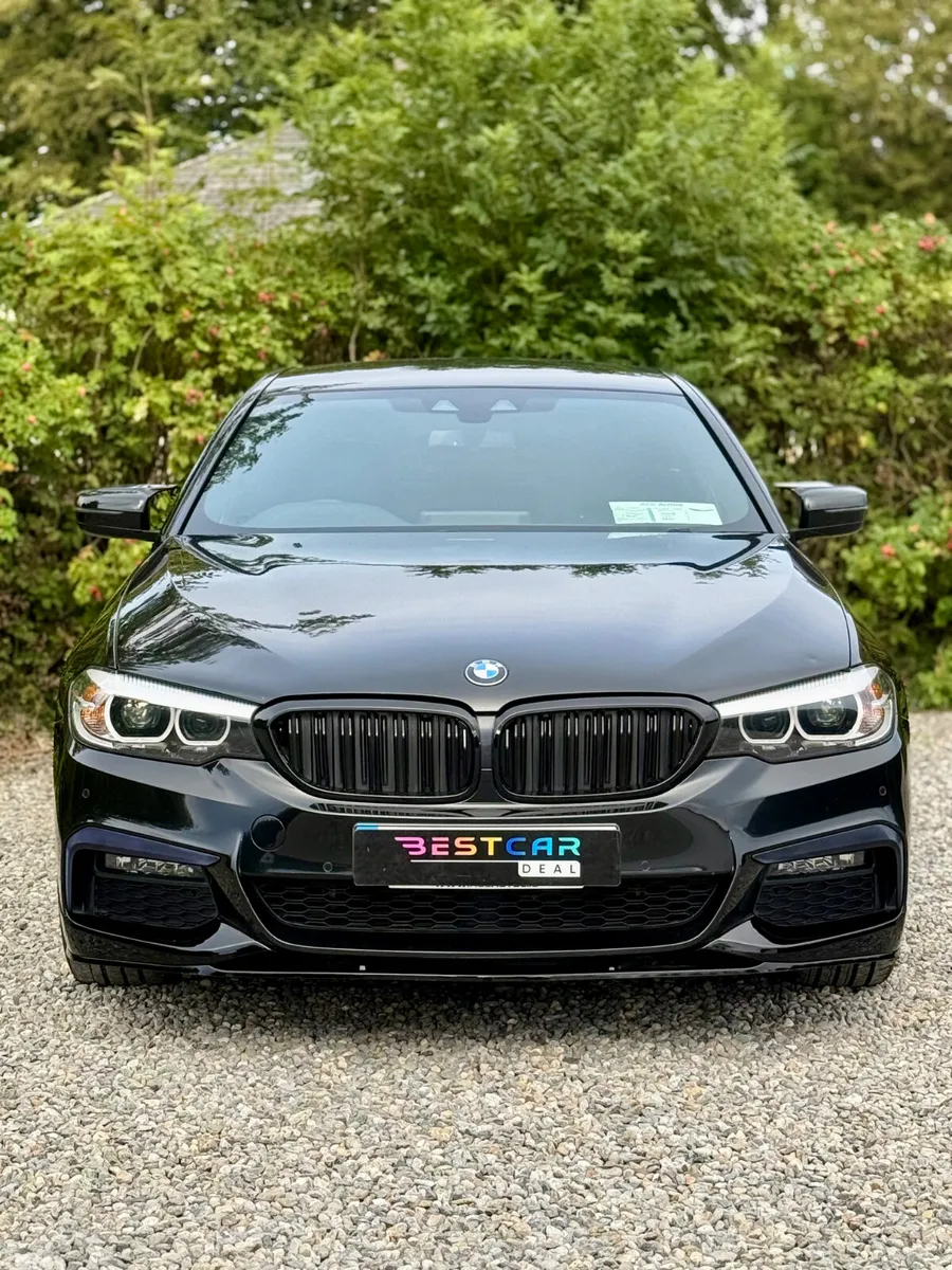 BMW 5-Series Saloon, Petrol Plug-in Hybrid, 2019, Black