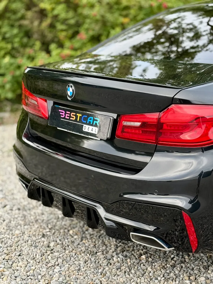 BMW 5-Series Saloon, Petrol Plug-in Hybrid, 2019, Black