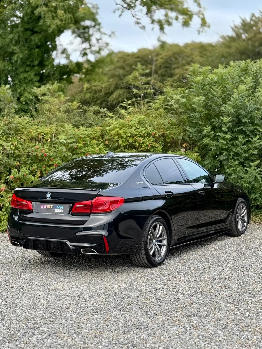 BMW 5-Series Saloon, Petrol Plug-in Hybrid, 2019, Black