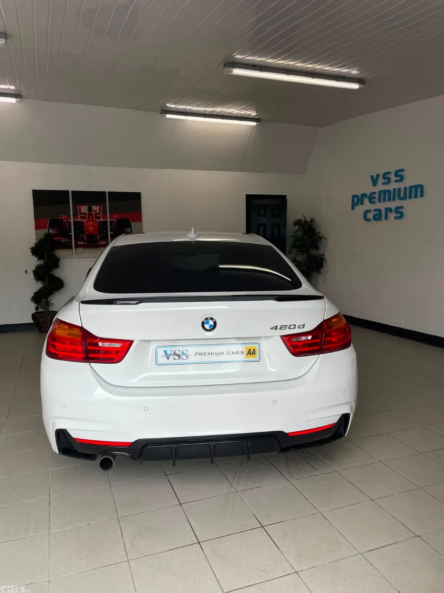 BMW 4-Series Coupe, Diesel, 2014, White