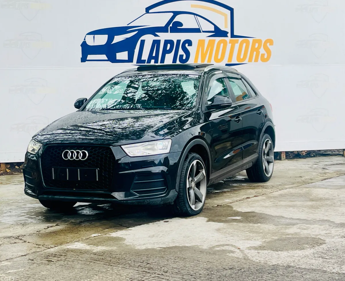Audi Q3 SUV, Petrol, 2016, Black