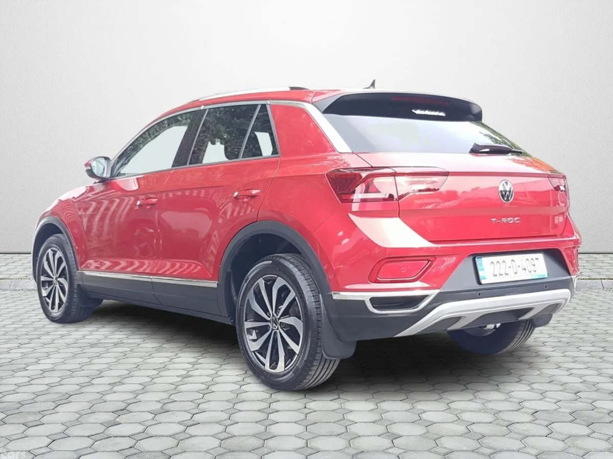 Volkswagen T-Roc SUV, Petrol, 2022, Red