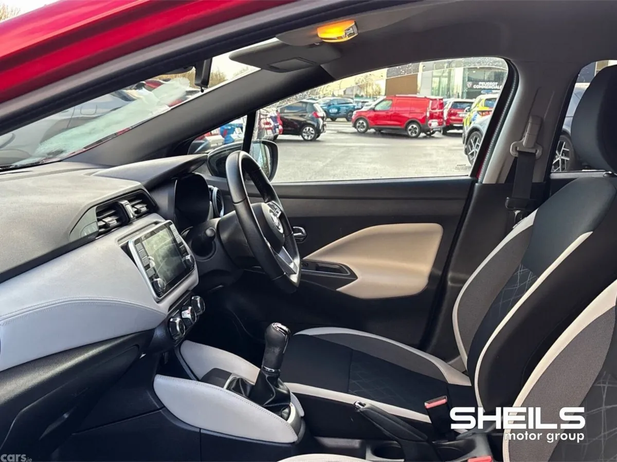 Nissan Micra Hatchback, Petrol, 2022, Red