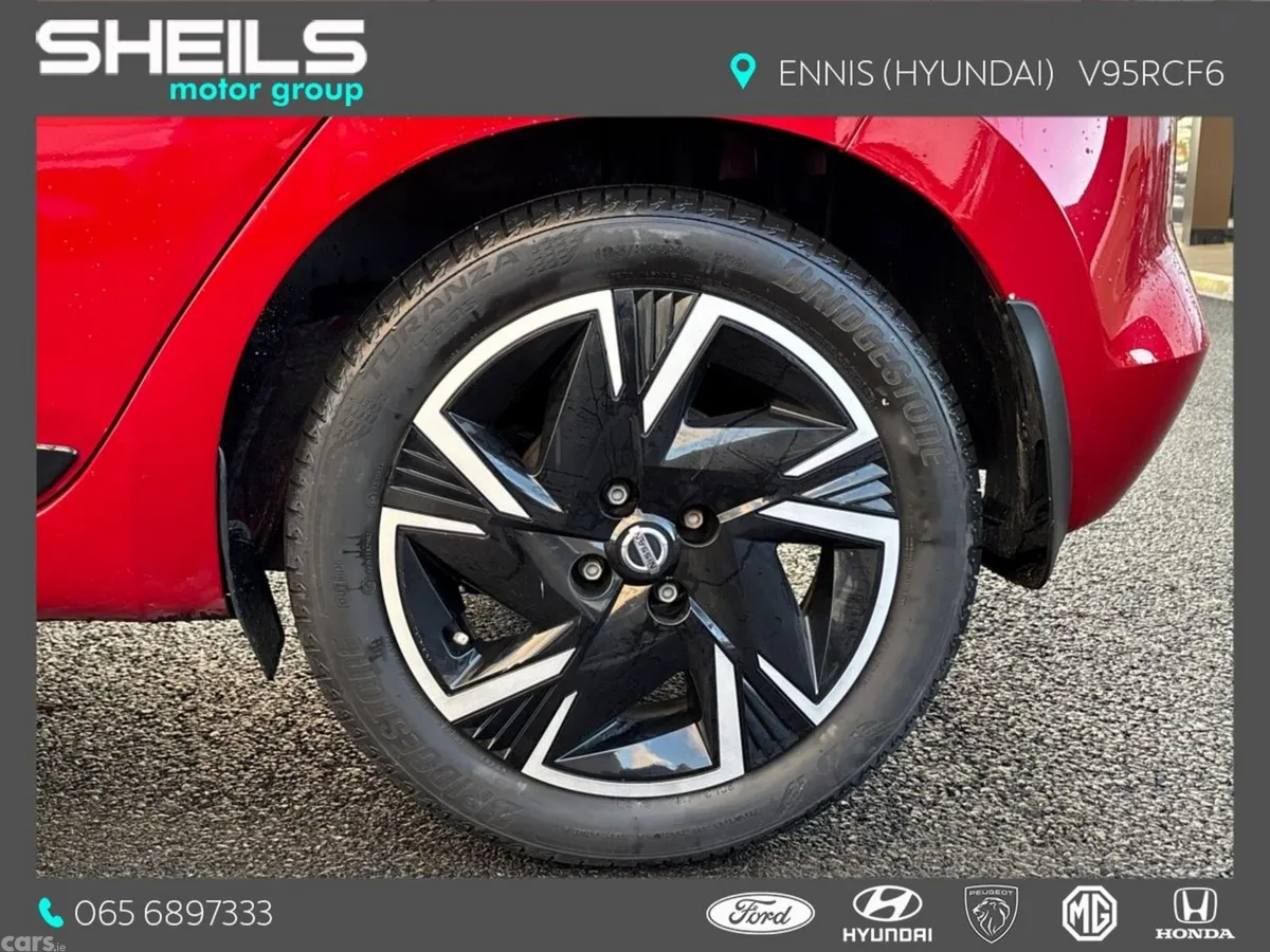 Nissan Micra Hatchback, Petrol, 2022, Red