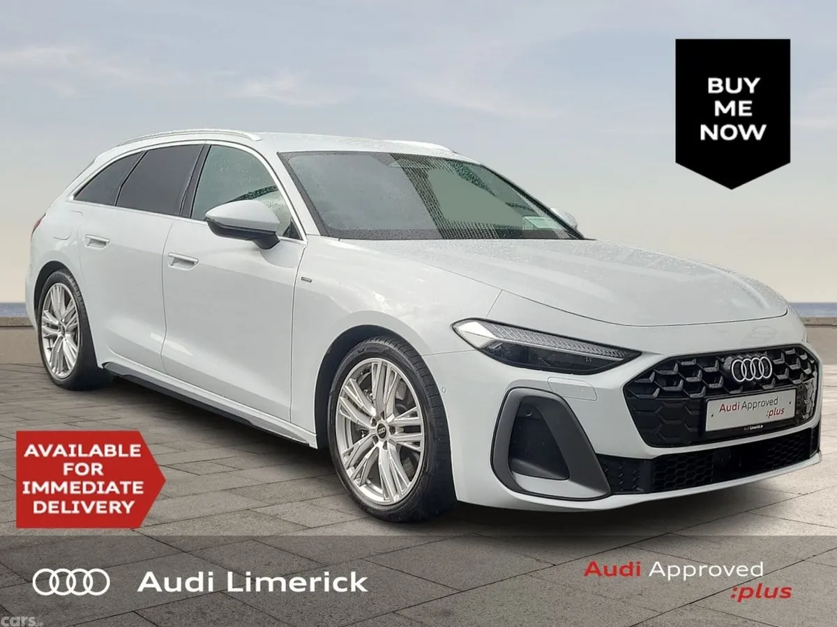 Audi A5 Estate, Petrol Plug-in Hybrid, 2025, White