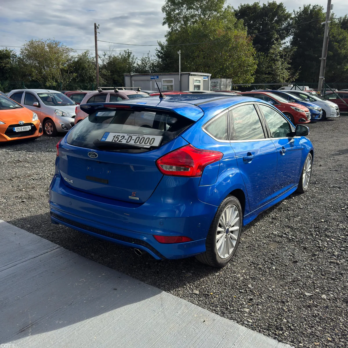 Ford Focus Hatchback, Petrol, 2015, Blue