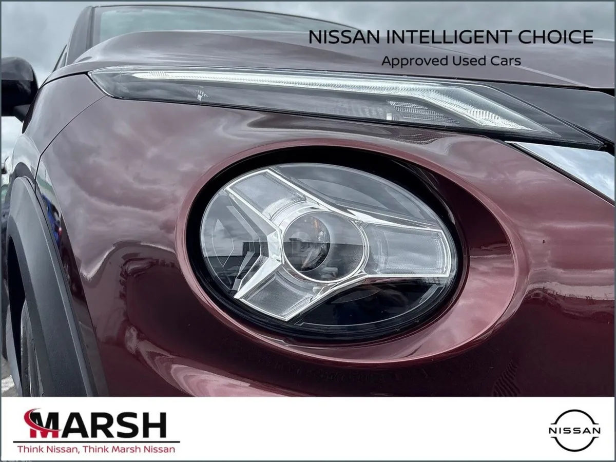 Nissan Juke SUV, Petrol Hybrid, 2023, Red