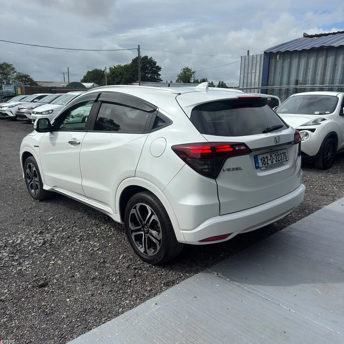 Honda Vezel Estate, Petrol Hybrid, 2018, White