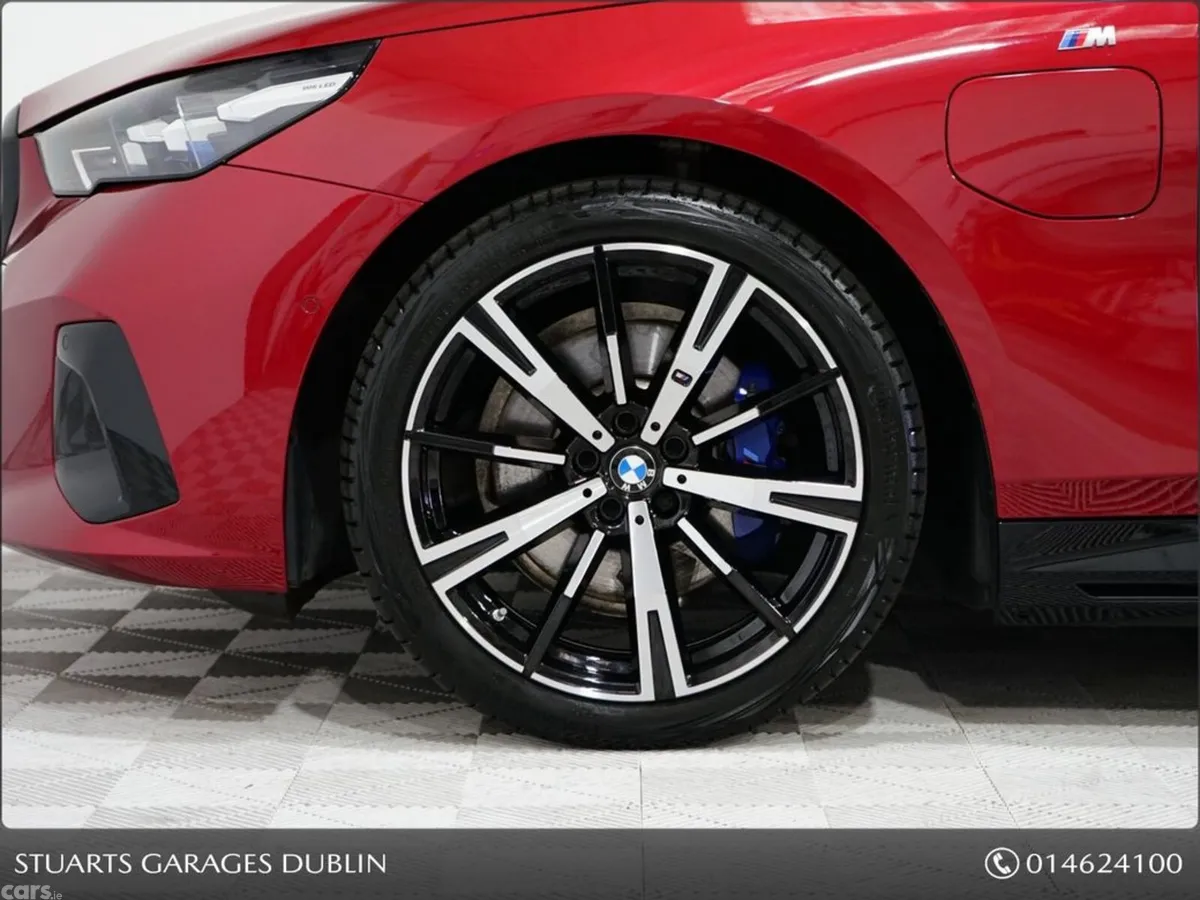 BMW 5-Series Estate, Petrol Plug-in Hybrid, 2025, Red